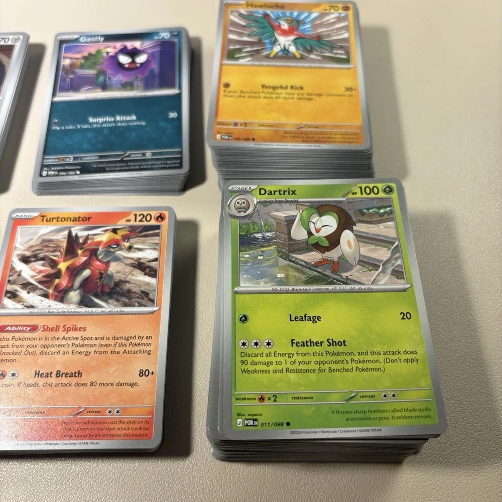 Perfect Order Sorted Bulk Lot Of 580 Standard Base Cards No Holos No Ex